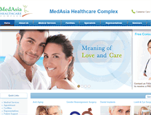 Tablet Screenshot of medasiahealthcare.com